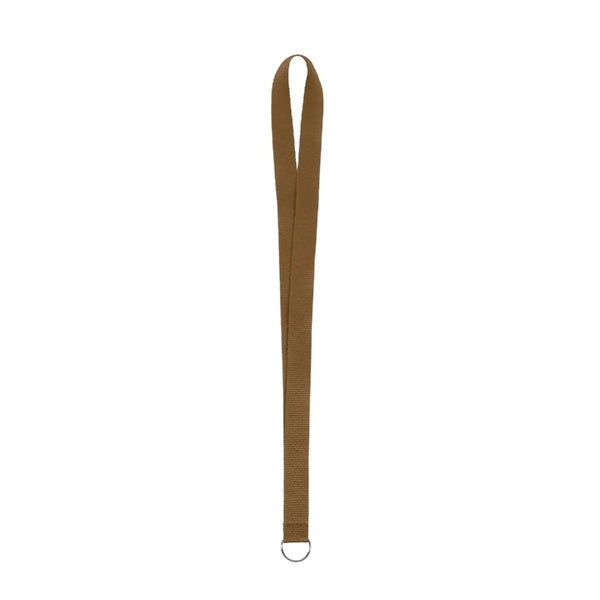 3/4" Screen Printed Polyester Lanyard with Key Ring