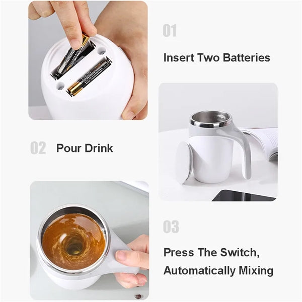 Automatic Magnetic Stirring Coffee Mug