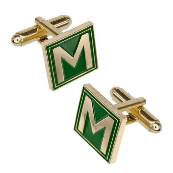 Cufflinks - Die Struck Soft Enamel 3/4"