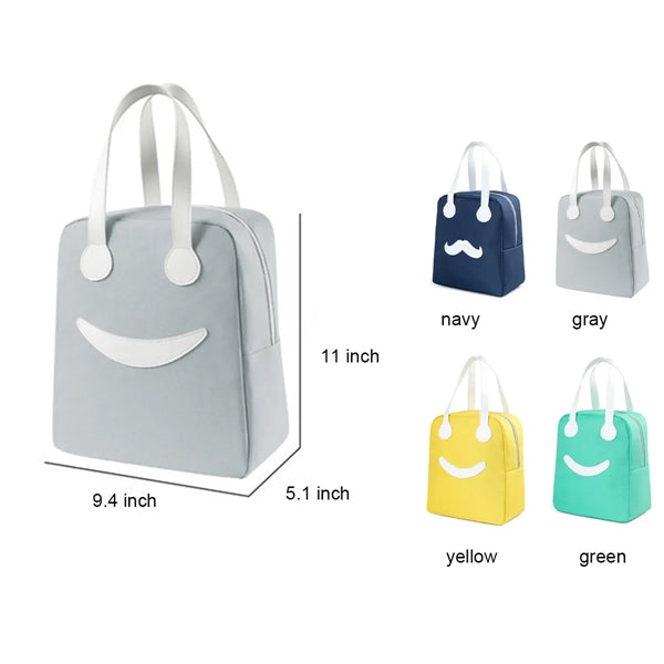 Smiley Style Cute Outdoor Lunch Bag