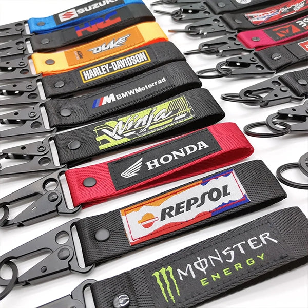Key Tag Embroidery Luggage Keychain
