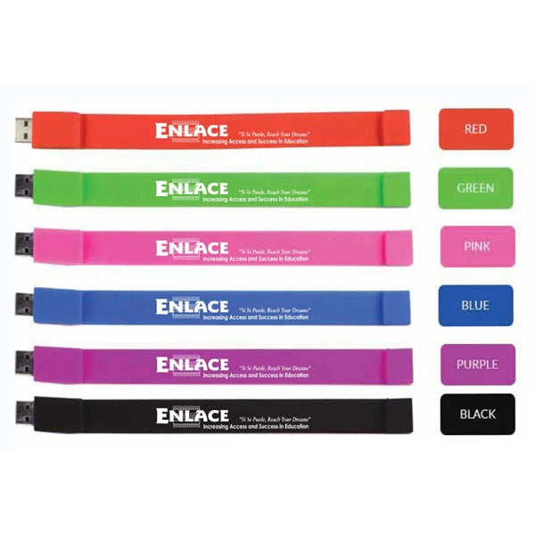 Free Shipping 32GB Wristband USB Flash Drive