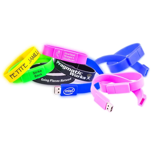 Free Shipping 32GB Wristband USB Flash Drive