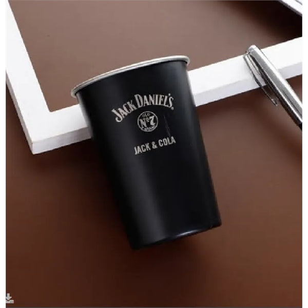 Single Layer Rolled Stainless Steel Water Cup