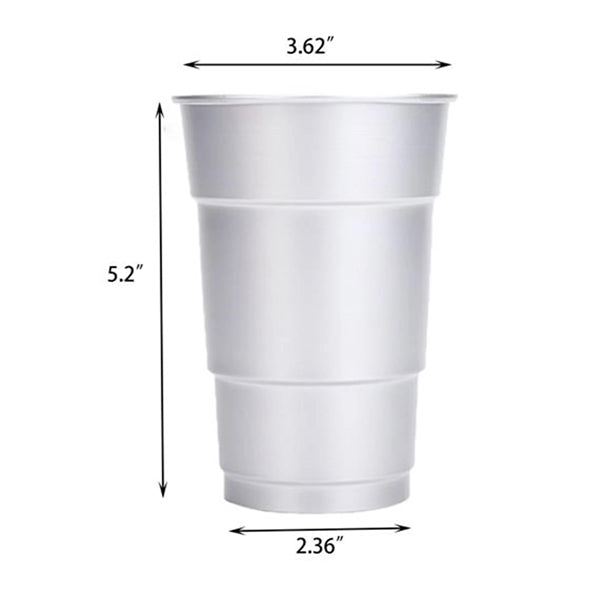 16 oz Disposable Aluminum Cup