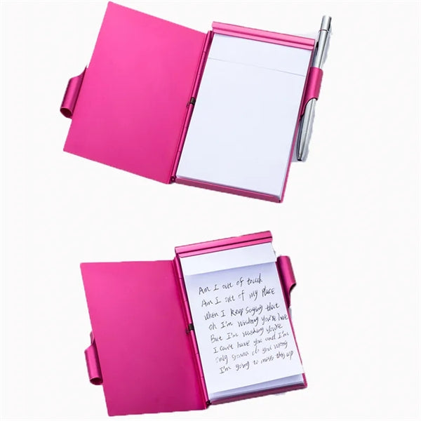 Metal Notebook Pen Set