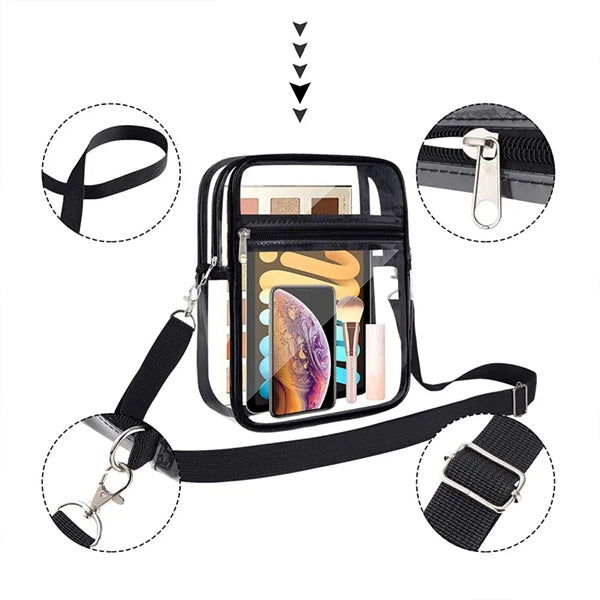 Transparent Messenger Bag PVC