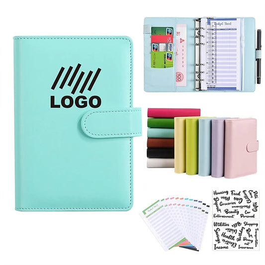 PU Leather Notebook Binder A6