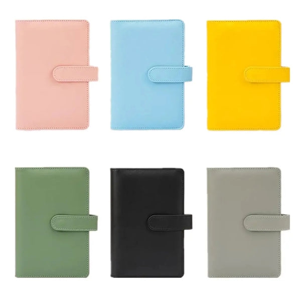 PU Leather Notebook Binder A6