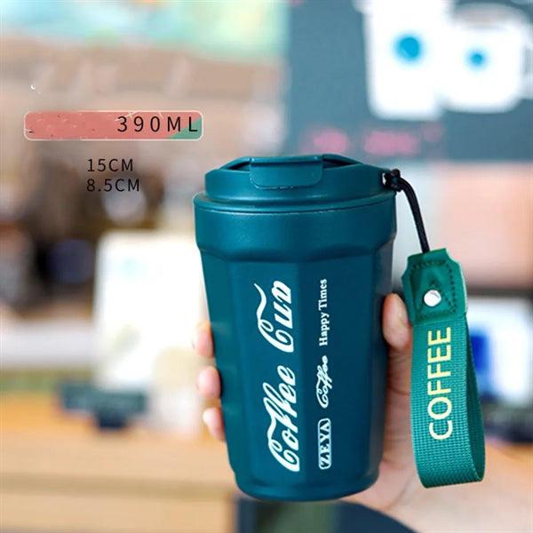 13 OZ Slim Iced Coffee Mug Travel Cup