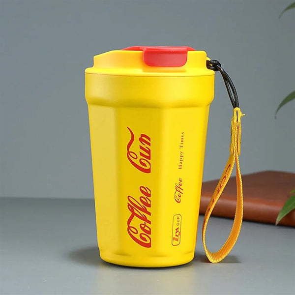 13 OZ Slim Iced Coffee Mug Travel Cup