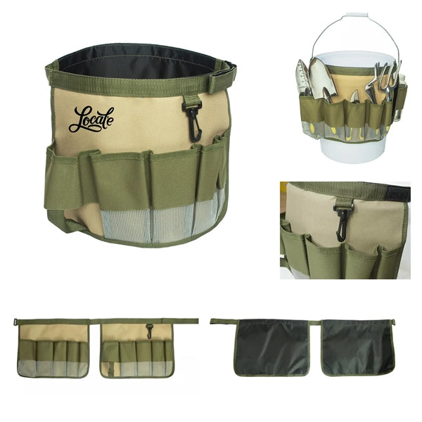 Multifunctional garden bucket organizer bags
