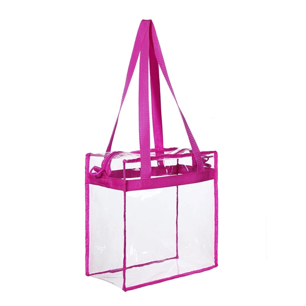 Large Clear PVC Shopping Tote Bags