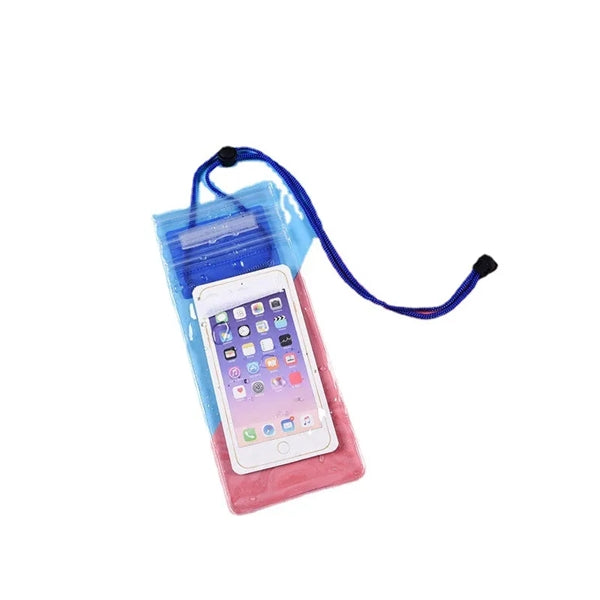 Transparent Mobile Waterproof Phone Case bag With Lanyard