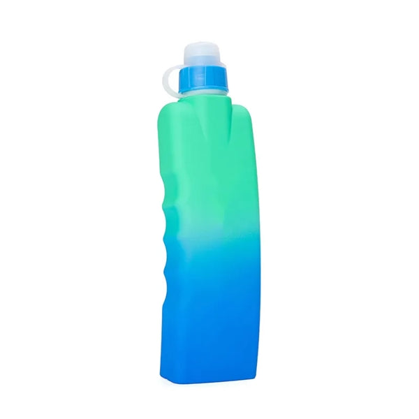 Arc Shape Running Water Bottle With Push Cap