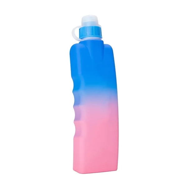 Arc Shape Running Water Bottle With Push Cap