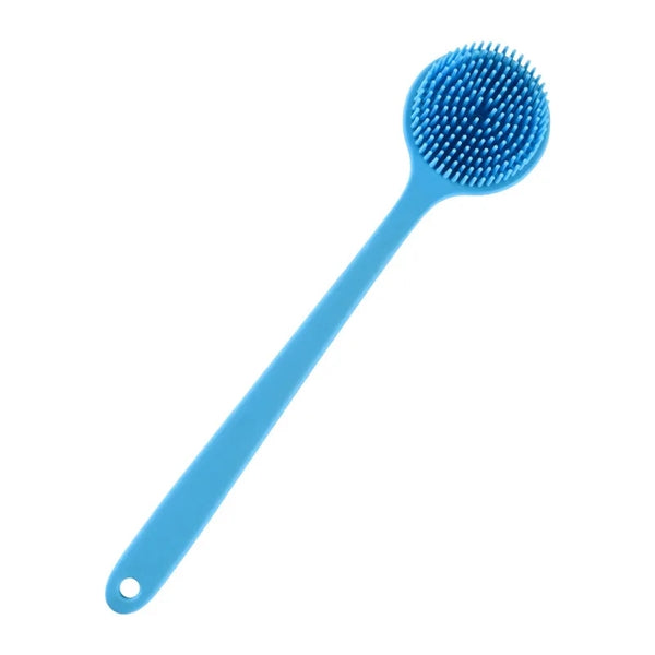 Silicone Back Scrubber Brush with Long Handle