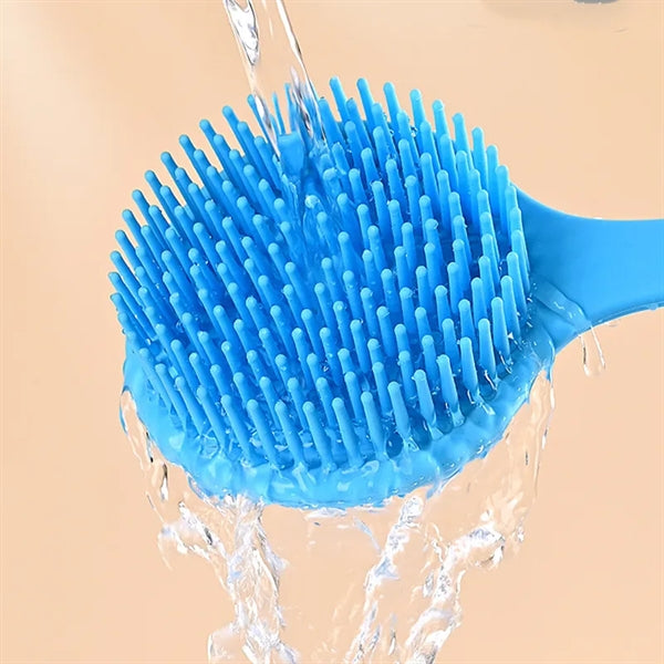 Silicone Back Scrubber Brush with Long Handle