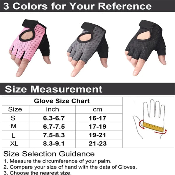 Breathable Workout Gloves for Man and Woman