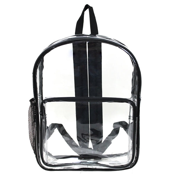 16" Heavy Duty Clear Security Backpack