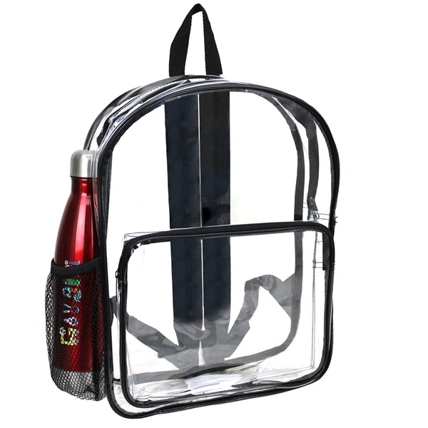 16" Heavy Duty Clear Security Backpack