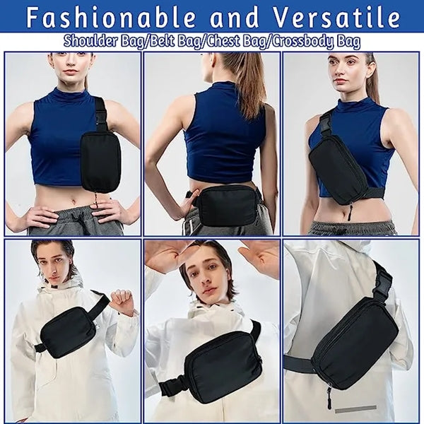 Fashionable Waist Bag with Adjustable Strap