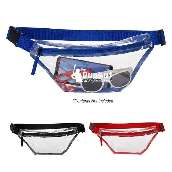 Clear PVC Fanny Pack For Women Men