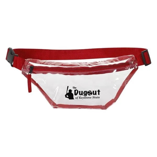 Clear PVC Fanny Pack For Women Men