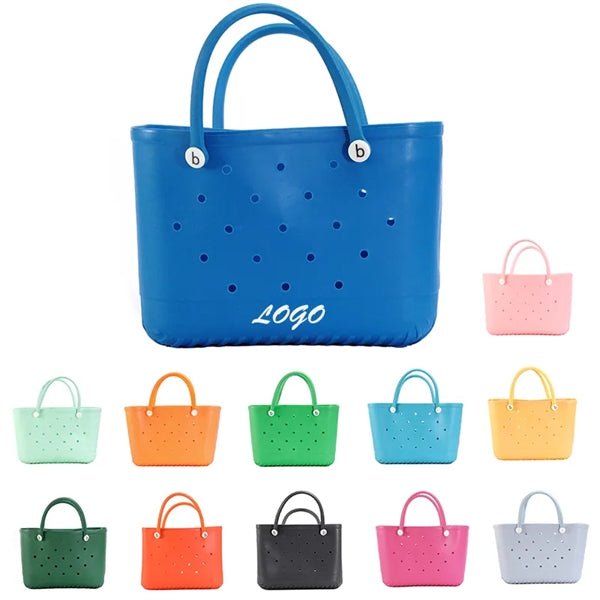 Waterproof Plastic Beach Open Tote Bag
