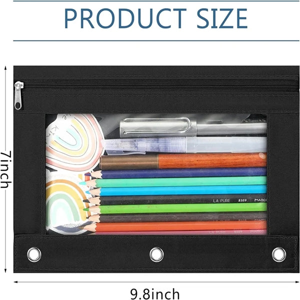 Pencil Pouch 3 Ring