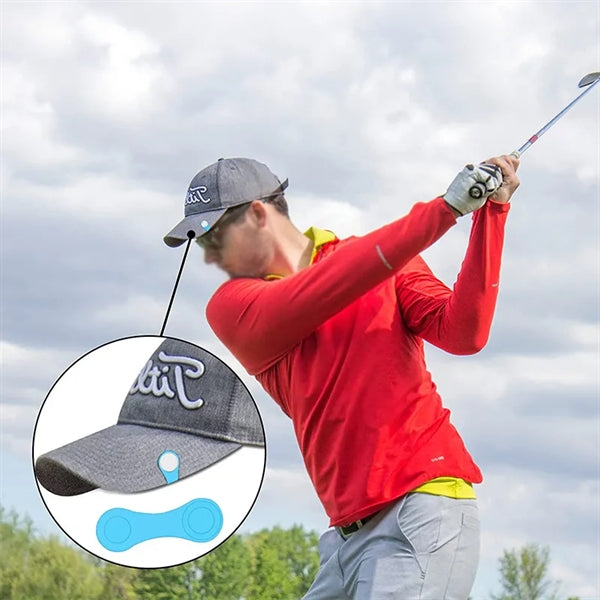 Golf Hat Clip Ball Marker Holder