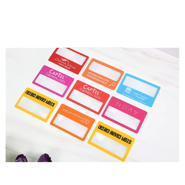 Credit Card Size Magnifiers