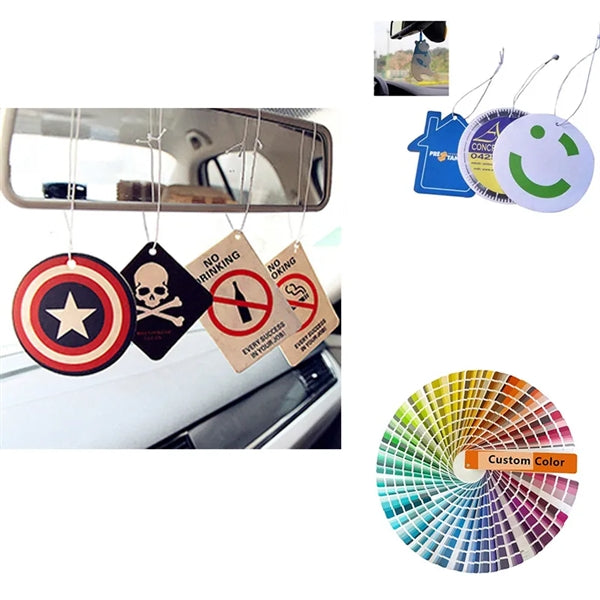 Shape Perfume Car Air Freshener