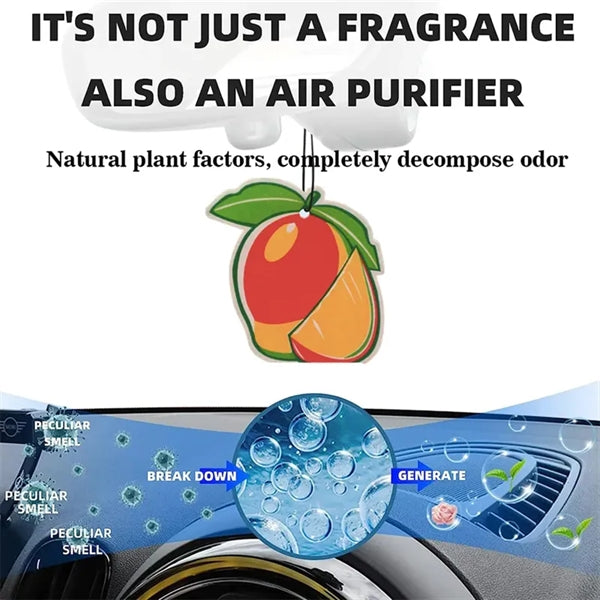 Shape Perfume Car Air Freshener