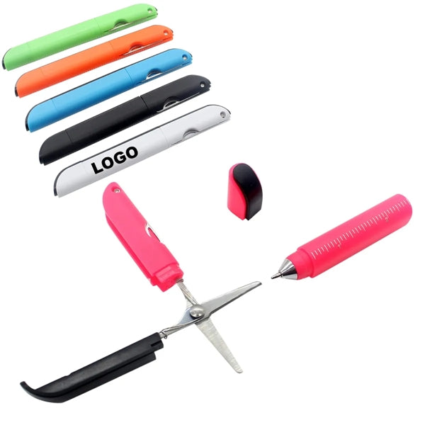 4 in 1 Multifunction Ballpoint Pen