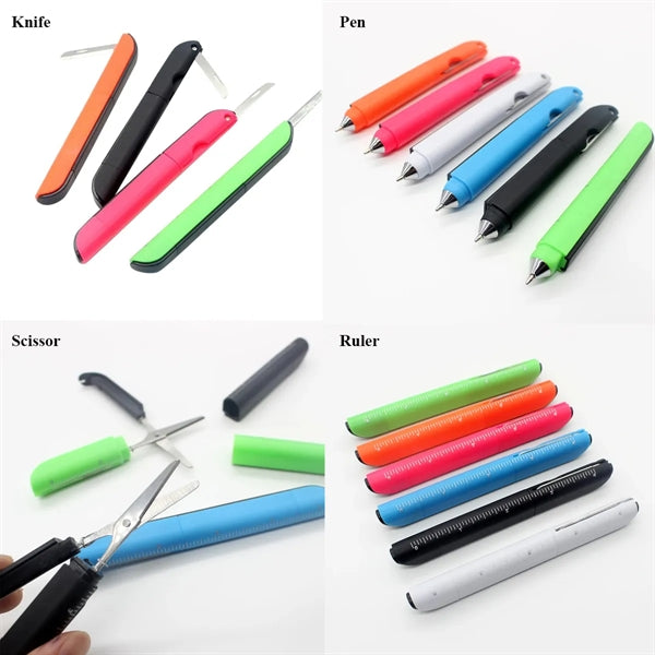 4 in 1 Multifunction Ballpoint Pen