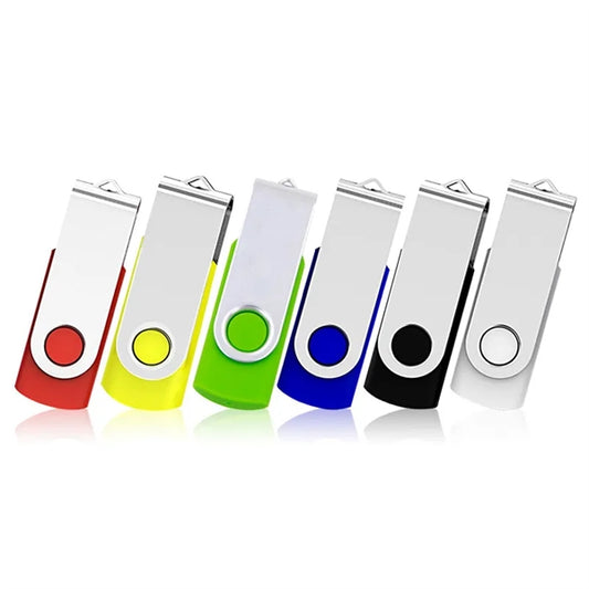 Metal Swivel Style USB Flash Drive
