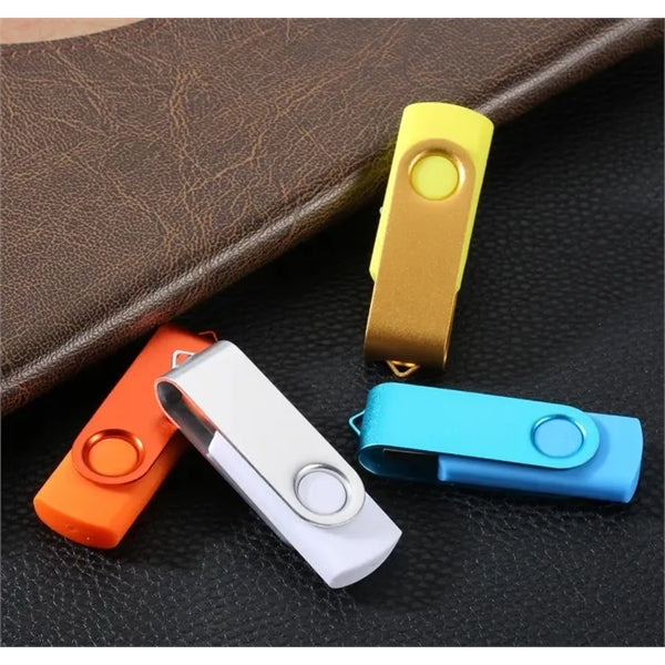 Metal Swivel Style USB Flash Drive