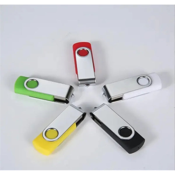 Metal Swivel Style USB Flash Drive