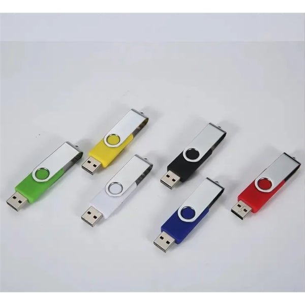 Metal Swivel Style USB Flash Drive