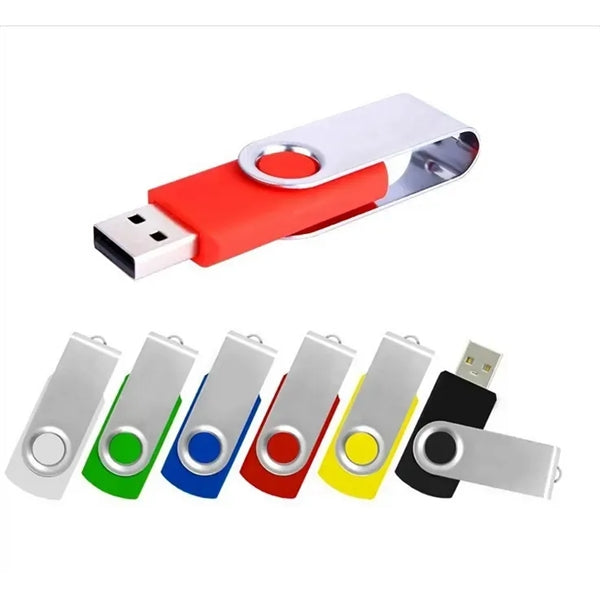 Metal Swivel Style USB Flash Drive