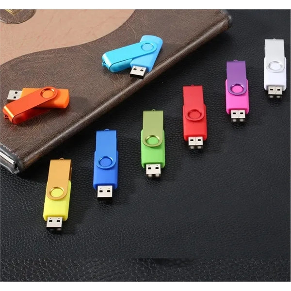 Metal Swivel Style USB Flash Drive