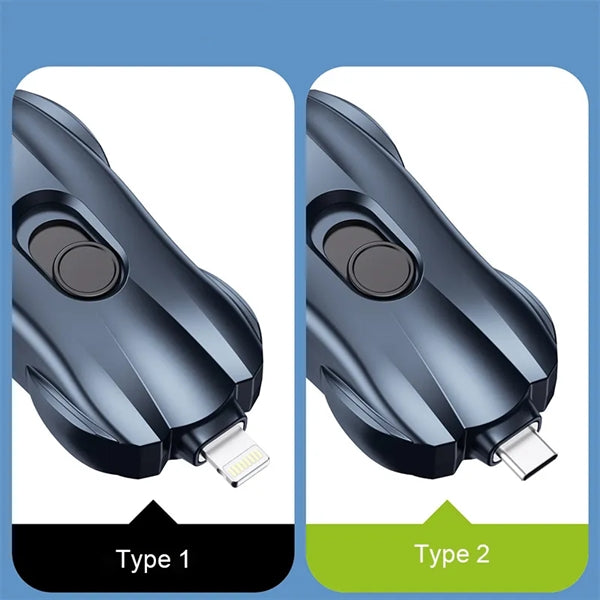 Fast Charging Power Bank Keychain Charger Mini Battery Pack