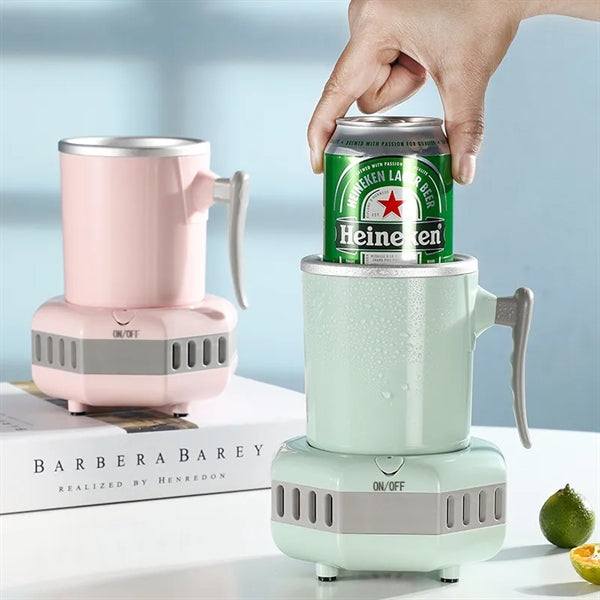 Desktop Mini Electric Beverage Cup Cooler for Home/Office