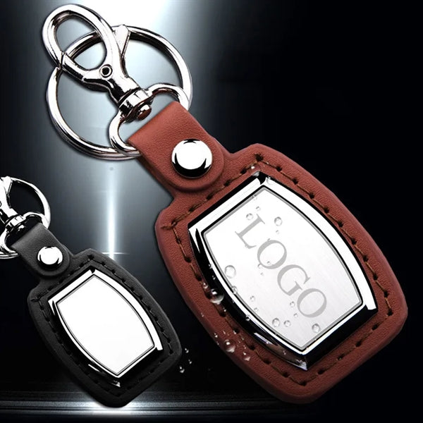 Business Leather Keychain