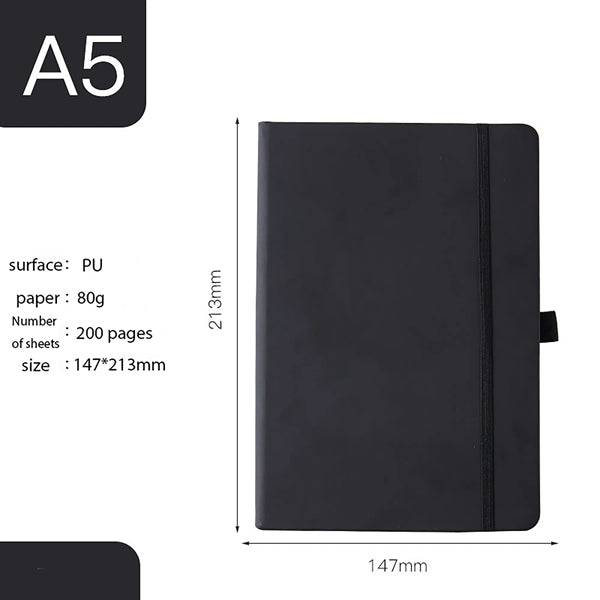 A5 Strap Notebook