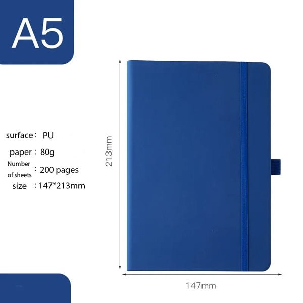 A5 Strap Notebook