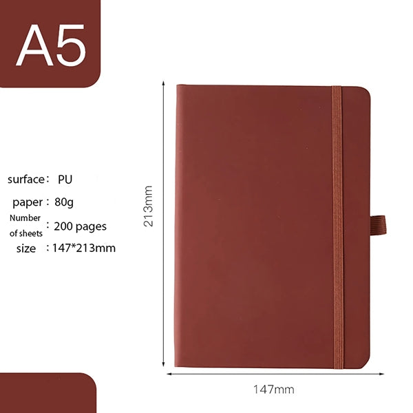 A5 Strap Notebook