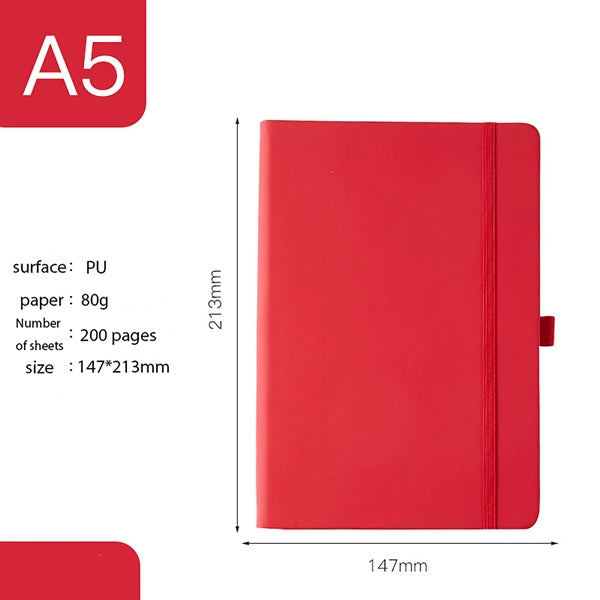 A5 Strap Notebook