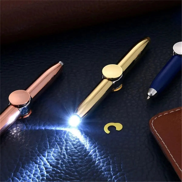 Fidget Spinning Pen with LED Light